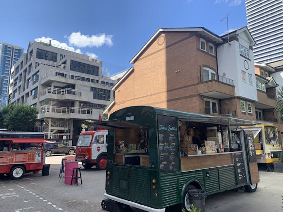 21 Beaufort Court, London, Offices For Sale - Street food offering close by