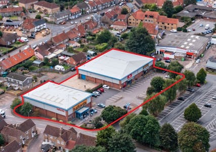 Drive Thru' Opportunity, Thetford Retail Park, Thetford, Leisure / Restaurant / Cafe To Let - Aerial Photo front cover.jpg