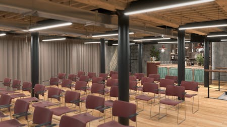 Regent's Wharf, All Saints Street, King's Cross, Office Lease Assignment / For Sale - Events Space CGI