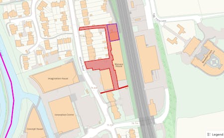 Monaco House & Unit 1B, Kings Langley, Office For Sale - OS MAP Monaco House.png