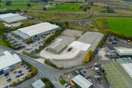 Site 2 - Modal 21, Adlington Business Park, Macclesfield, Industrial/Logistics / Open Storage To Let - Aerial 1.jpeg