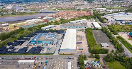 Unit 25, Newport Business Centre, Newport, Industrial To Let - Newport Business Centre Aerial.jpg