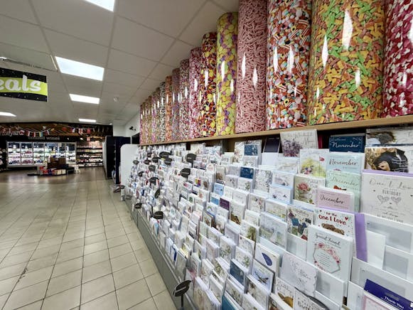 Modern Branded Keystore Convenience Store in Popular Central Scotland Location, 9 Hill Street, Tillicoultry For Sale - Tilly cards 1.jpg