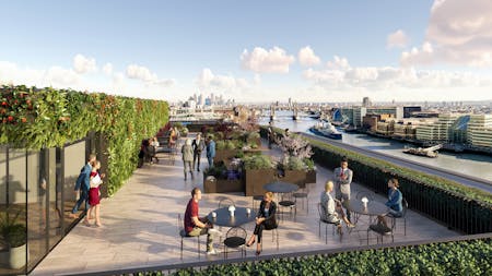 Adelaide House, King William Street, City Eastern, Office To Let - Communal Terrace 2