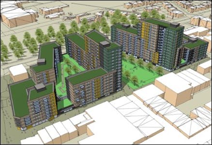 London Road Block, London Road, Camberley, Land For Sale - Architect Scheme.jpg