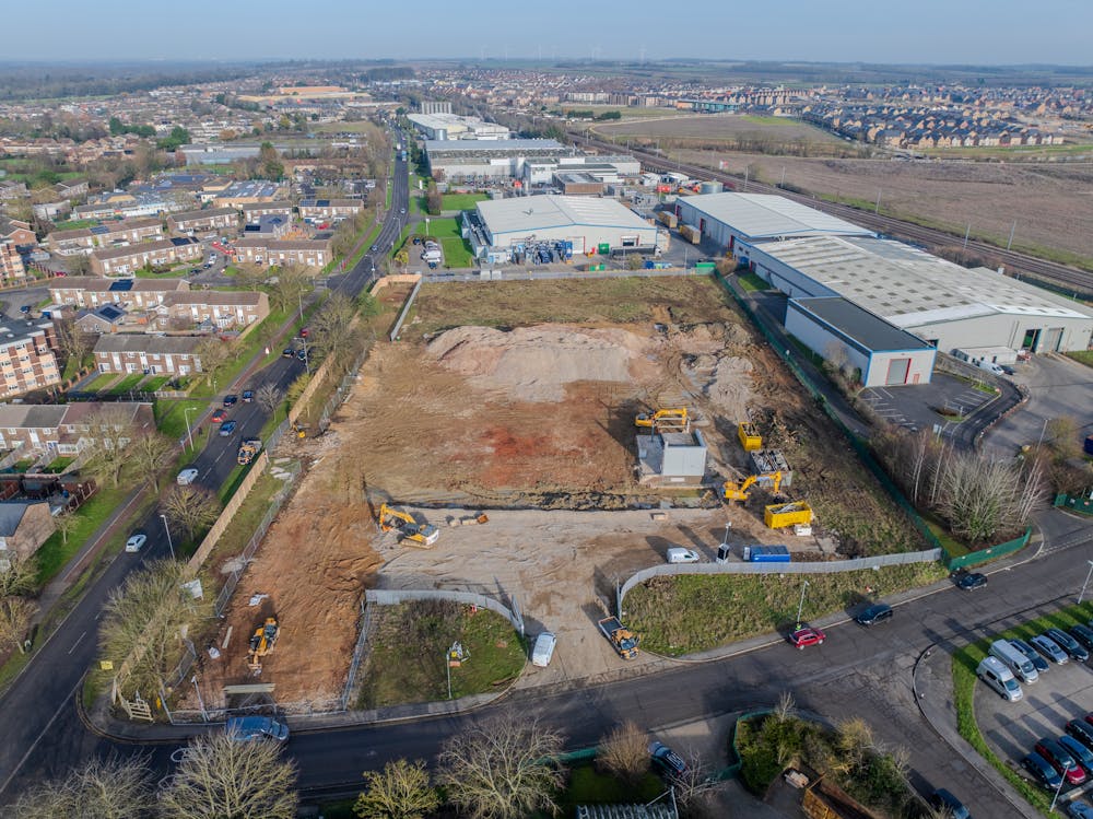 Marston Business Park, St Neots, Industrial/Logistics To Let - IPIF St Neots Demolition HDR08.jpg