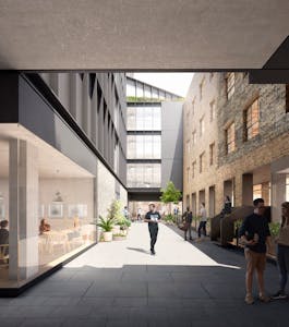 Elder Yard, Norton Folgate, London, Office To Let - Courtyard entrance