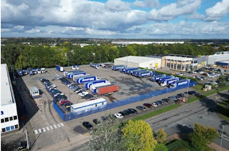 Open storage land, 54 Caswell Road, Northampton, Industrial/Logistics / Open Storage / Industrial / Warehouse To Let - aerial 3.png