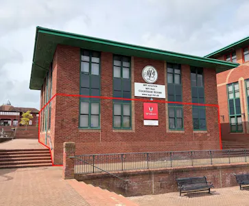 Ground Floor Office Courtside House, Telford, Office To Let - Courtside House Offices - Marked Up.jpg