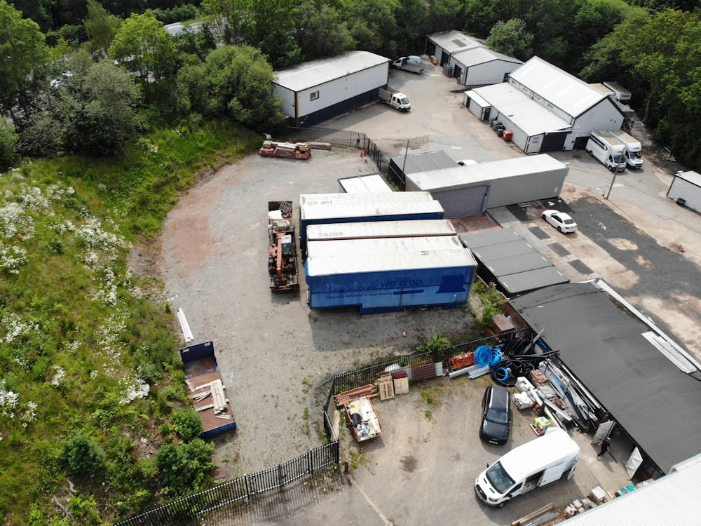 Yard at Earlswood Business Park, Poolhead Lane - DJI_0494.JPG