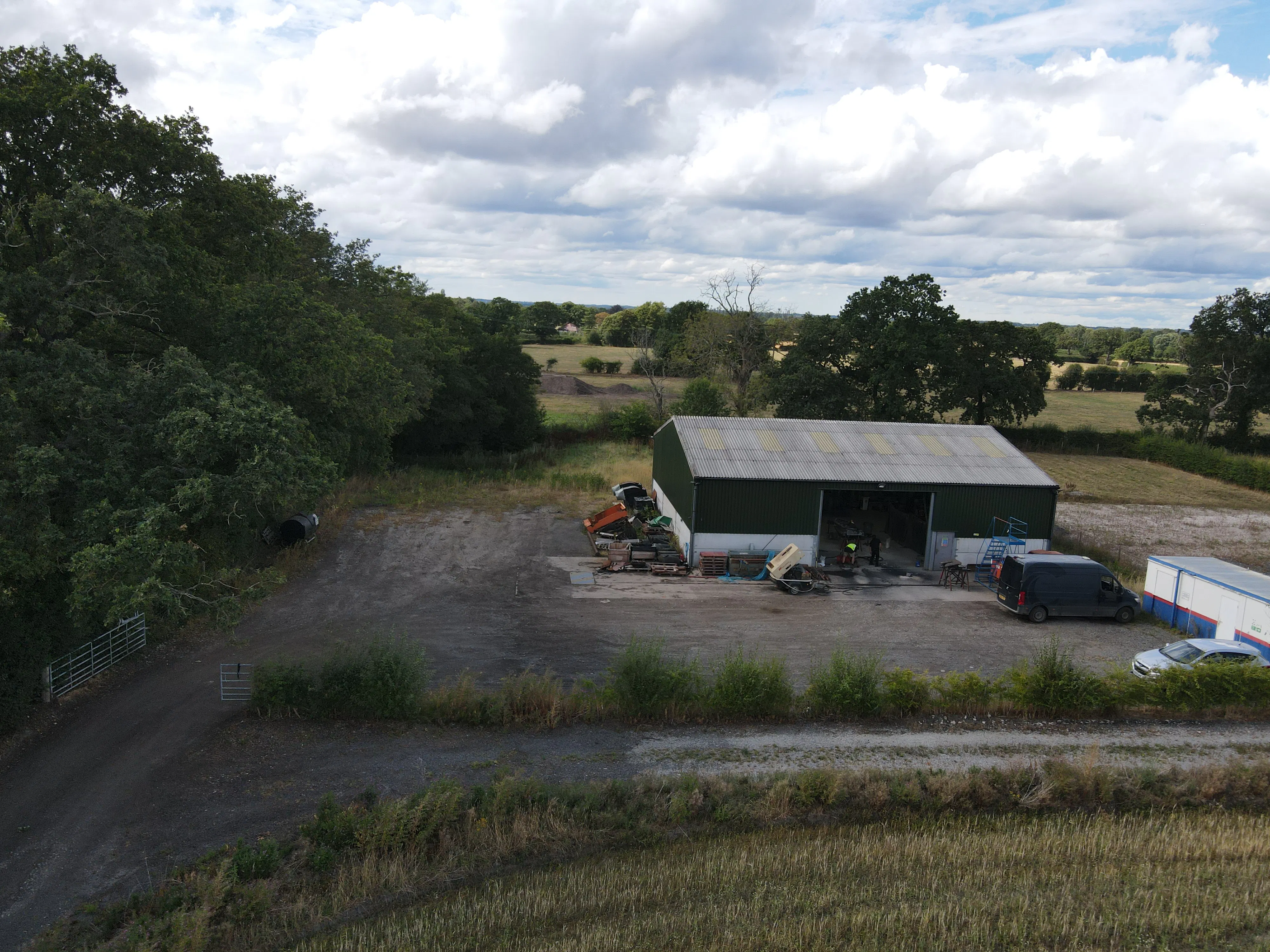 Units 1 & 2, Thos Yard, Knutsford, Industrial To Let - Drone 2