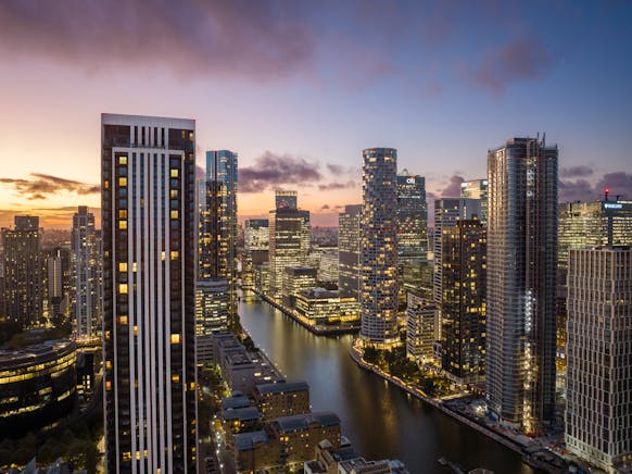 One Thames Quay, London, Health & Fitness / Offices / Restaurant / Retail To Let / For Sale - OTQDrone24.jpg
