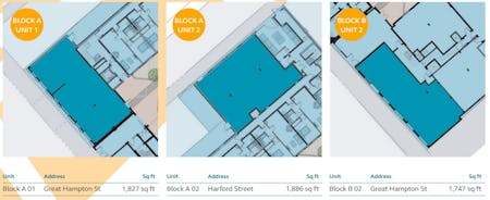 Block A 01 Great Hampton Street, Street Gilders Yard, Birmingham, Leisure / Retail To Let - Block A  Block B.JPG