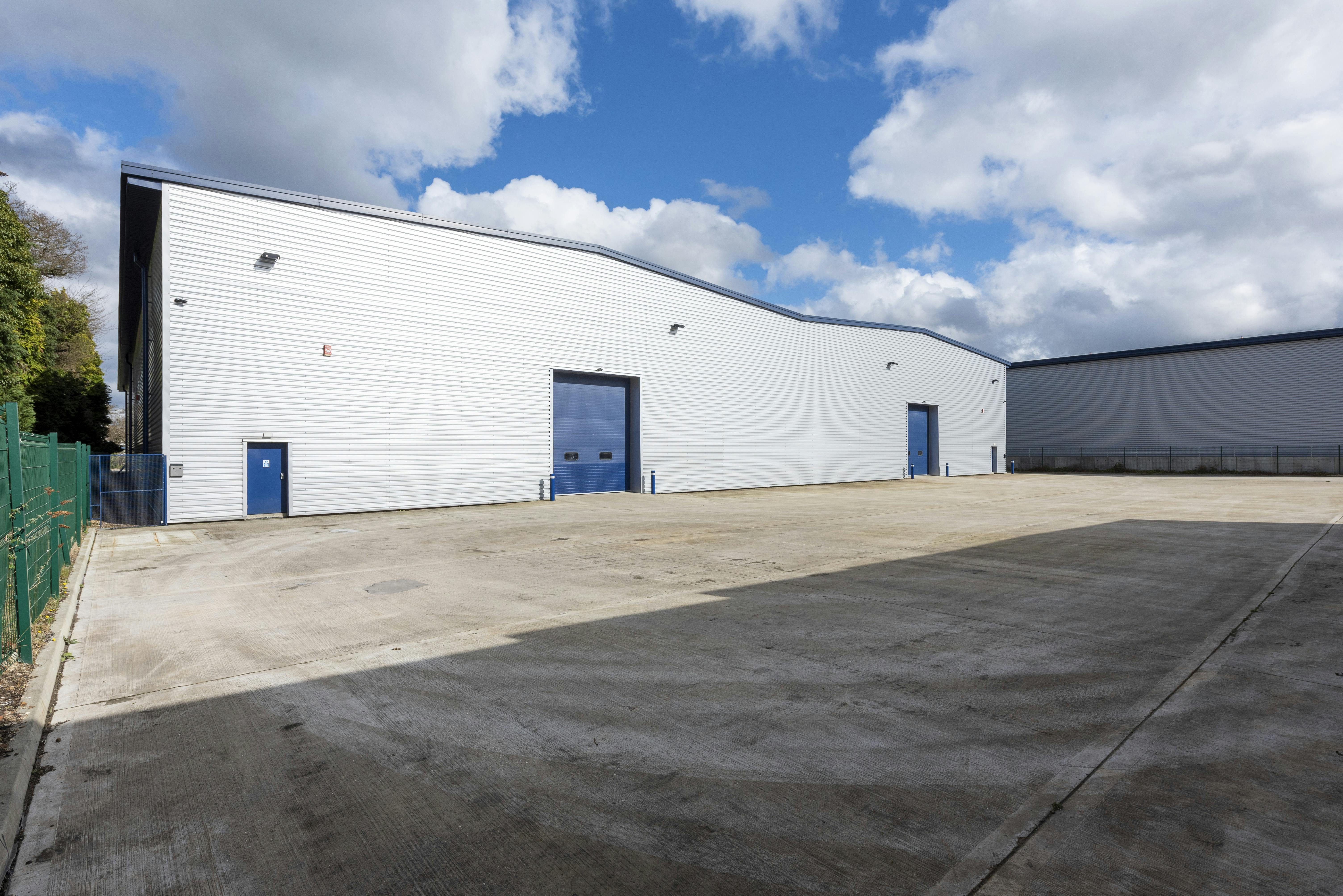 6 Henley Business Park, Pirbright Road, Guildford, Industrial / Warehouse To Let - Rear elevation & yard 1.JPG