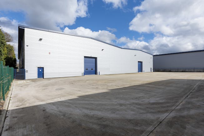 6 Henley Business Park, Pirbright Road, Guildford, Industrial / Warehouse To Let - Rear elevation & yard 1.JPG