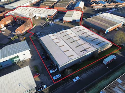 Roman Way, Coleshill, Industrial / Warehouse To Let - Roman Red Line.JPG