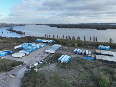Plot 8 Beckton Gas Works, Armada Way, London, Open Storage To Let - DJI_20251118134635_0029_V.JPG