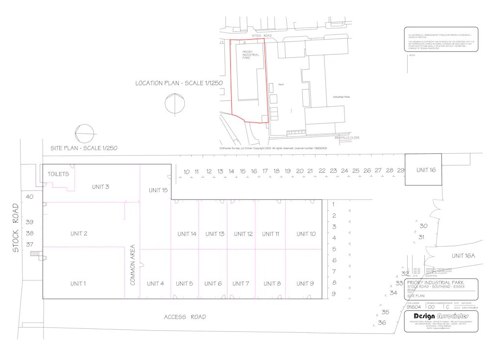 Unit 6 Priory Industrial Estate, Stock Road - Estate Plan.png