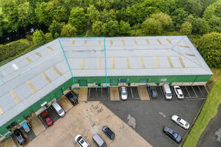 Unit 24, Glossop, Industrial/Logistics / Office To Let - Aerial O.png
