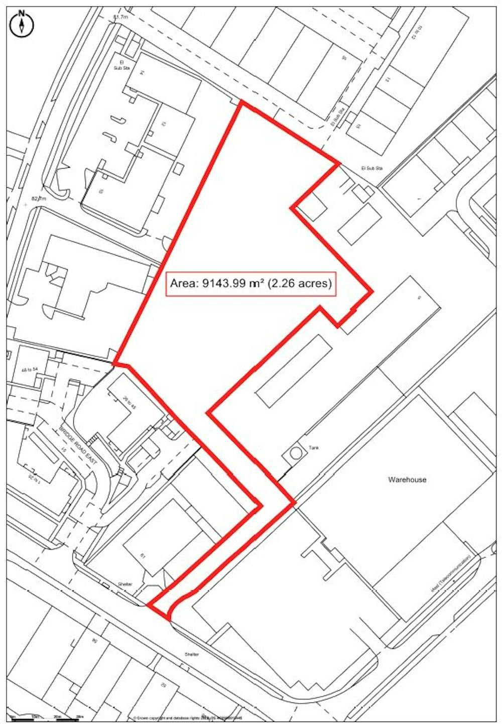 Central II, Bridge Road East - Site Plan Central II Bridge Road East.JPG