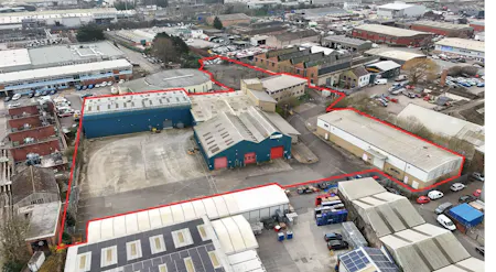 Victoria Terrace Depot, St Philips, Bristol, Industrial / Office To Let - sse red line plan.jpg