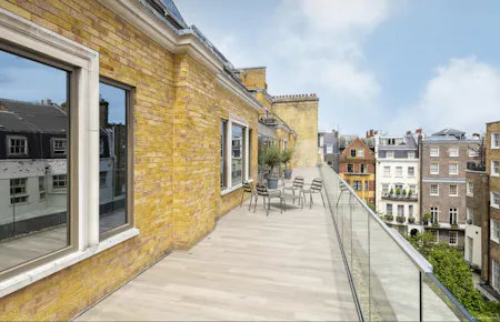 6 Chesterfield Gardens, Mayfair, Office To Let - 6C 4th terrace 2.jpg