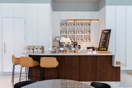 The Point, London, Office To Let - Reception coffee bar