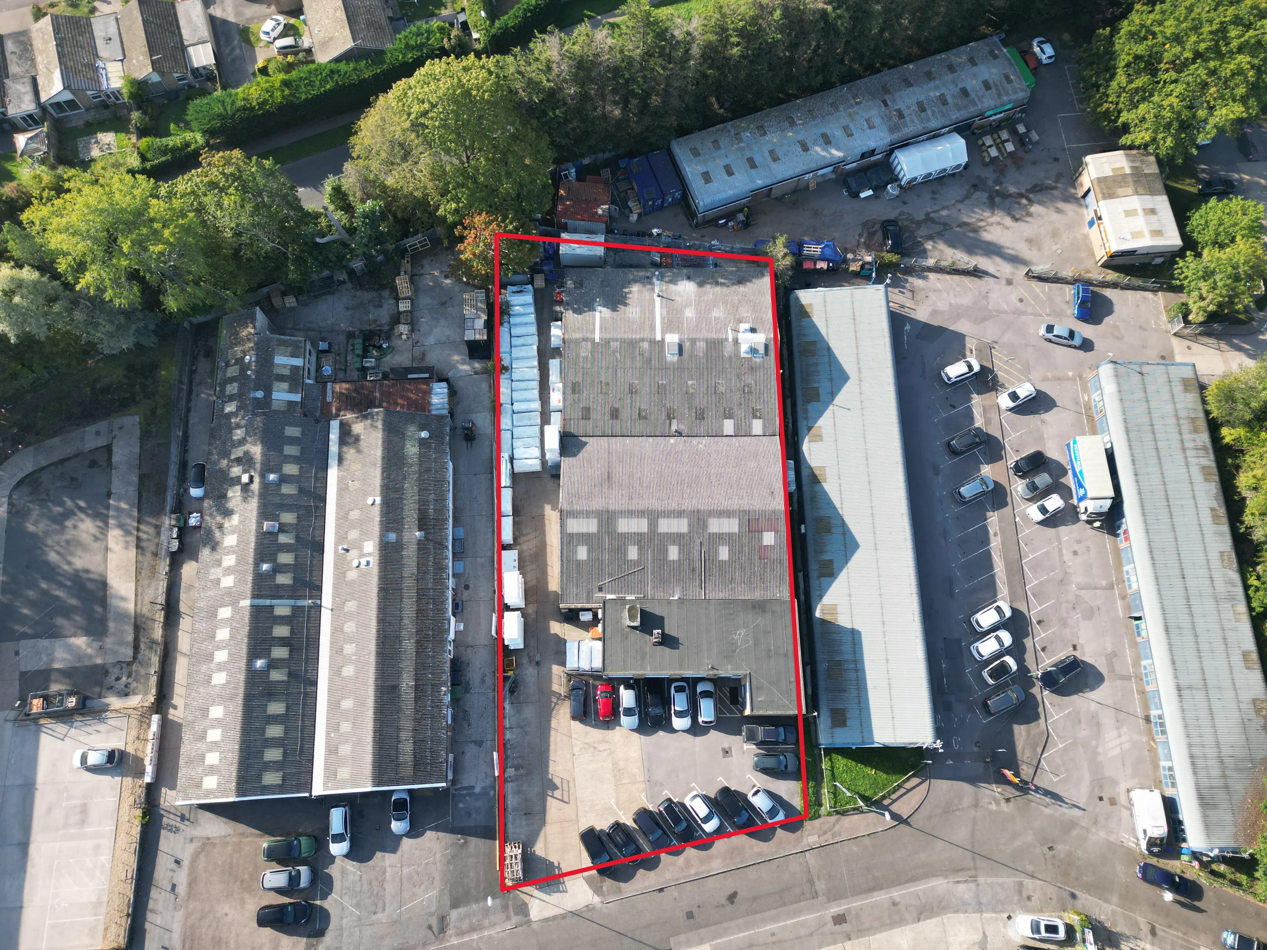 Unit 2 Blatchford Close, Horsham, Industrial For Sale - DJI_0184 Unit 2 Outline.jpg