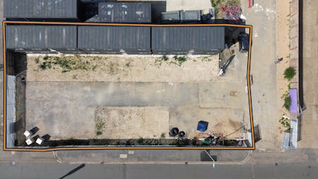 Land at Waltham Cross, Cheshunt, Open Storage To Let - DJI_0344 outlined.jpg