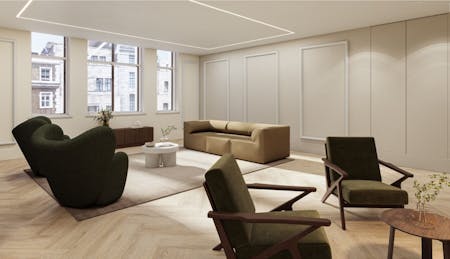One Cavendish Place, London, Office To Let - 3rd Floor Reception CGI.jpg