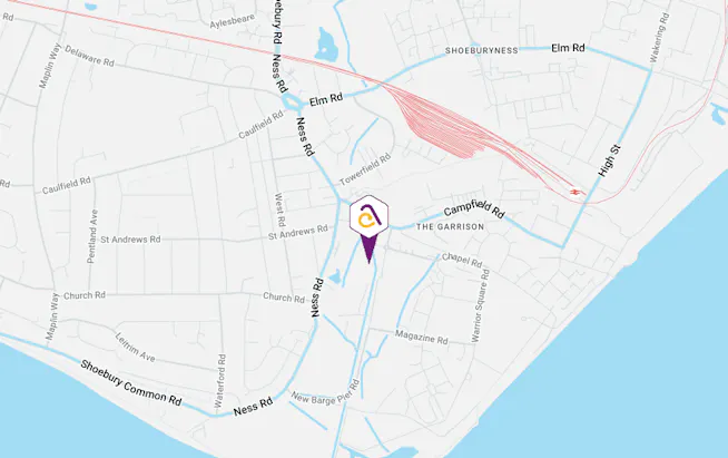 The Garrison, Shoeburyness, Development / Development / Retail To Let - Map