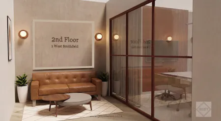 1 West Smithfield, London, Office To Let - CGI 3