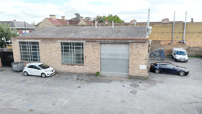 Newmet House and Fordoun House, Newmet House, Rue De St Lawrence, Waltham Abbey, Industrial For Sale - Rear shutter