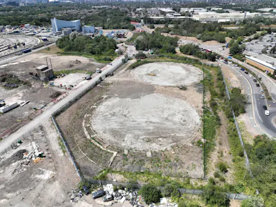 Plot 3 Beckton Gas Works, Armada Way, London, Open Storage To Let - DJI_20260711130825_0016_V.JPG