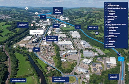 13 & 14, Centre Court, Pontypridd, Office To Let - Image 12