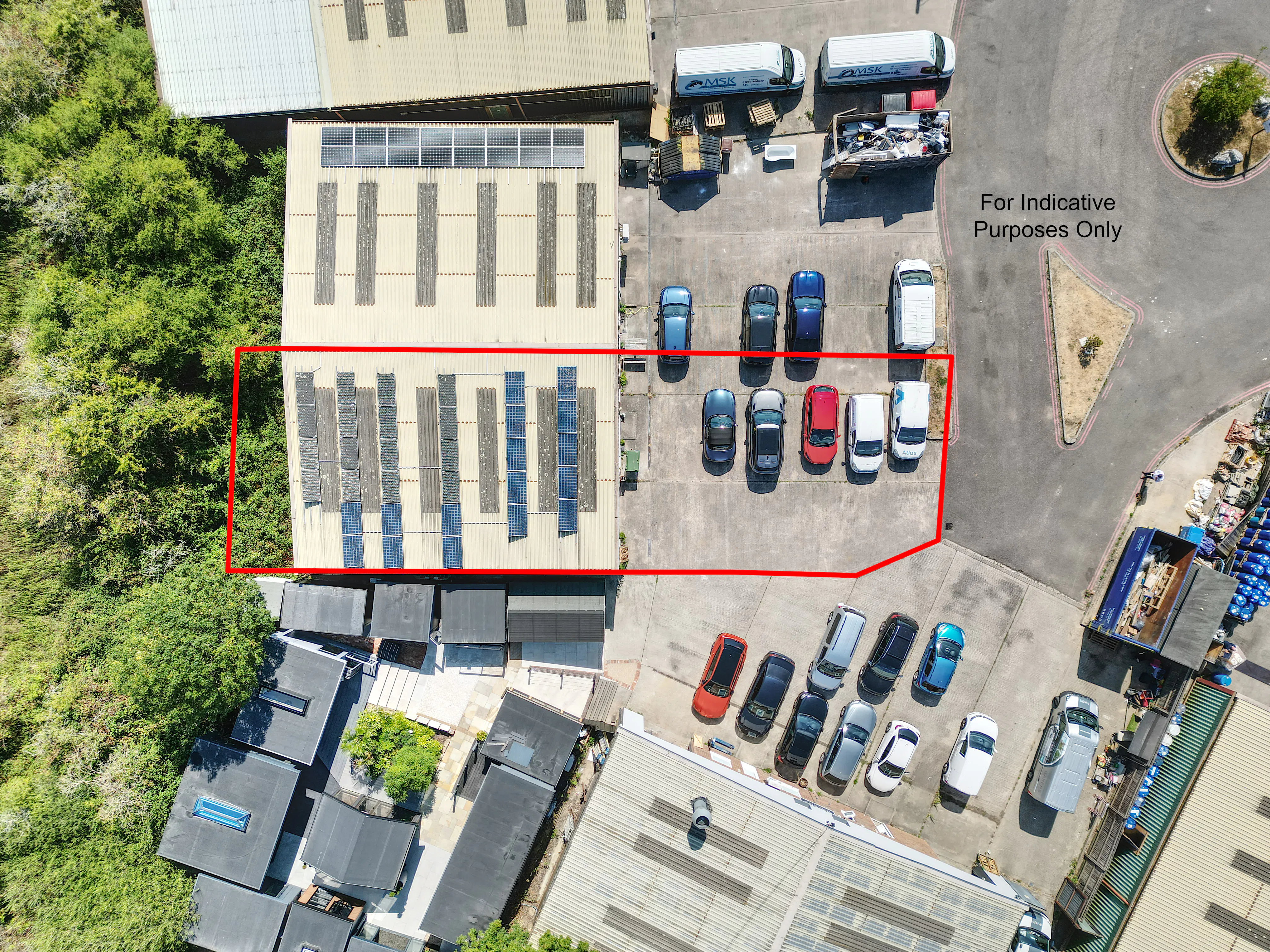 Unit 30 Bolney Grange Industrial Park, Bolney, Nr Haywards Heath, Industrial For Sale - Drone OUtline 2.jpg