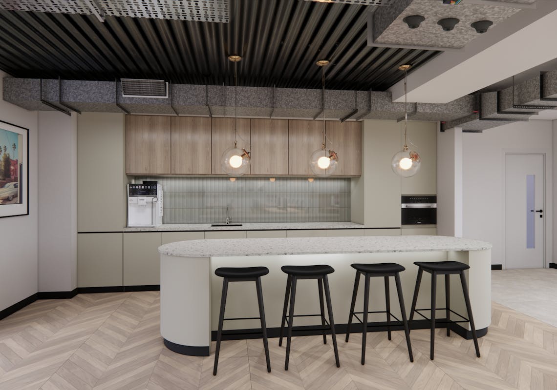 3rd tea point.jpg 12 Alfred Place, London, Office To Let - 3rd tea point.jpg