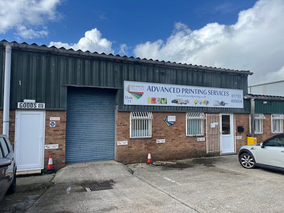 Unit 21 Enterprise House, Cheney Manor Industrial Estate, Swindon, Industrial For Sale - 21 Enterprise House Front Picture.jpg