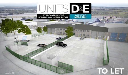 Units D & E, St. Michaels Close, Aylesford, Industrial / Warehouse To Let - CGI - Units D & E