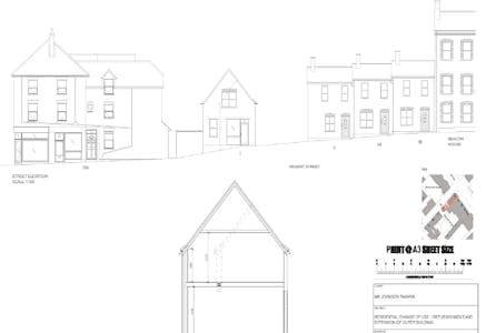 R/o 79a, High Street North, Dunstable, Development Potential / Residential Conversion / Investment / Investment - Mixed use / Investment - Office / Investment - Retail & Leisure For Sale - elevations.jpg