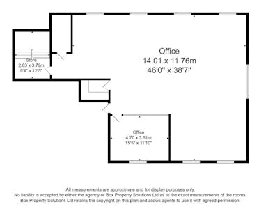 5 Woodside Court, Leeds, Office To Let - Floor Plan.jpg