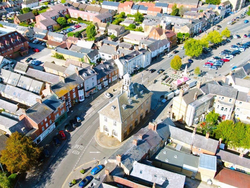 Lower Hall, Brackley Town Hall, Brackley, Retail To Let - DJI_0458.JPG