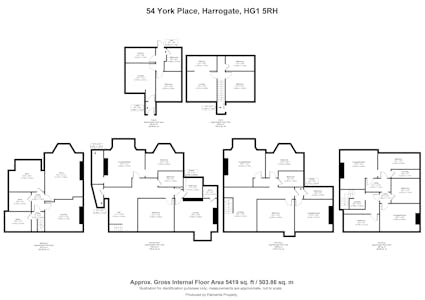 54 York Place & Coach House, Harrogate, Development / Residential For Sale - 54 York Place HG1 5RH 2 floorplan.jpg