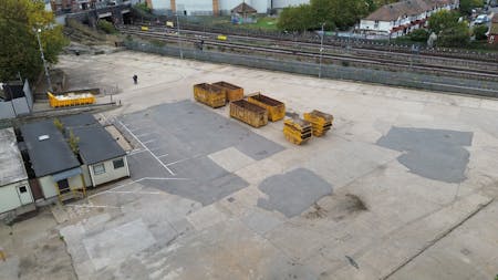 Unit 6 Neasden Goods Yard, Neasden Lane, London, Open Storage To Let - DJI_0398.JPG