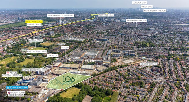 Acton 106, London To Let - aerial.jpg