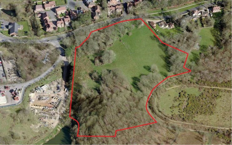 Land South Of Pinchington Lane, Newbury, Newbury, Development / Residential For Sale - Aerialphotoofsite.jpg