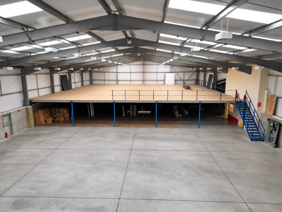 Units 1 & 1A Waltham Hall Industrial Estate, Takeley, Industrial To Let - Industrial Warehouse Interior.jpg