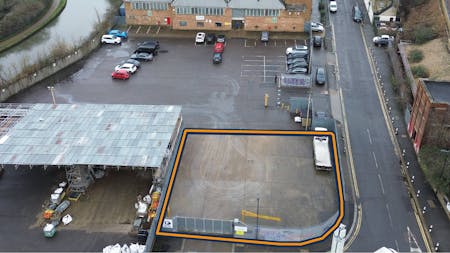 28-30 Hythe Road, London, Open Storage To Let - DJI_0658 Cropped Outlined.jpg