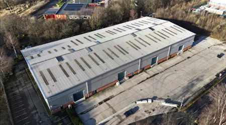 Building 1 Peel Industrial Estate, Bury, Industrial / Warehouse To Let - Building 1 arial .jpg