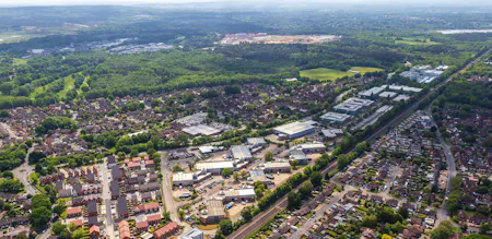 1 Southwood Business Park, Armstrong Mall, Farnborough, Industrial / Warehouse To Let - Aerial